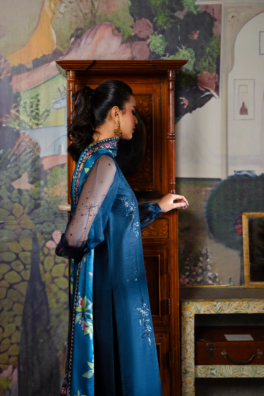 Saira Rizwan | Dahini Silk Pret | SIAN -SRLP03-25 - House Of Anaya