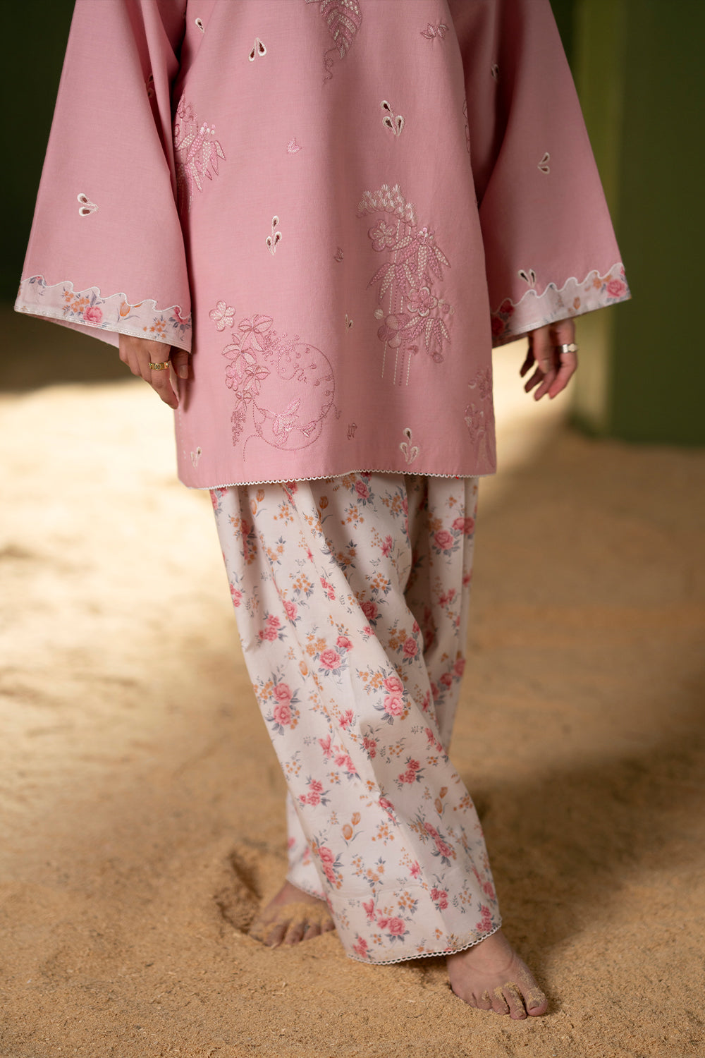 Saira Rizwan | Joolie Co ords | JOOLIE PINK - JBP25-08