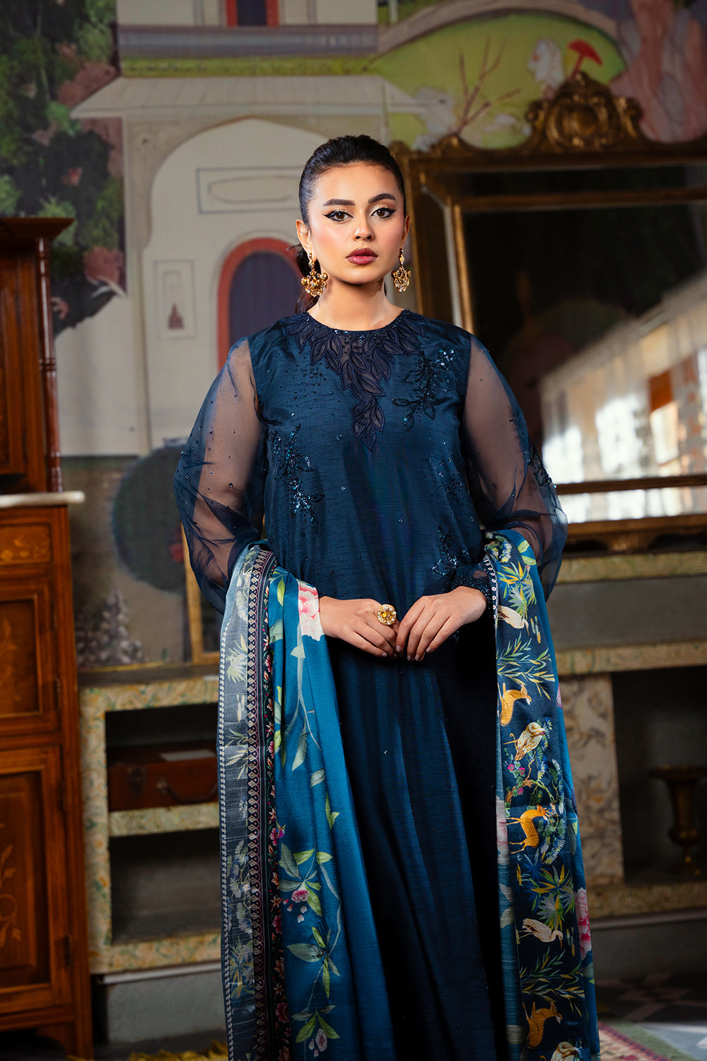 Saira Rizwan | Dahini Silk Pret | SIAN -SRLP03-25 - House Of Anaya