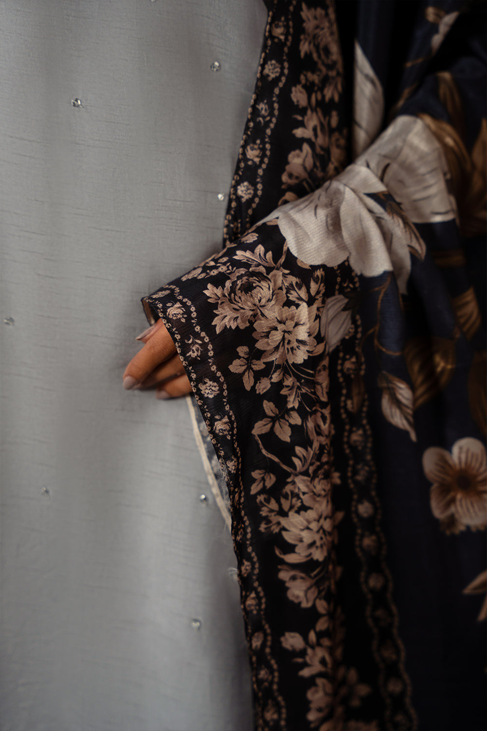 Saira Rizwan | Dahini Silk Pret | SWAN - SRLP04-25 - House Of Anaya