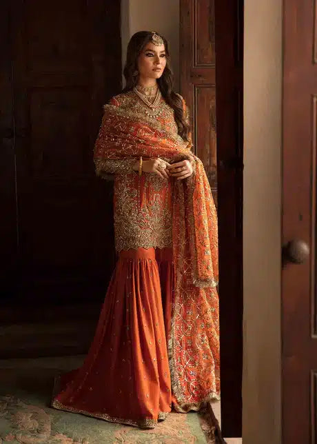 Kanwal Malik | Angana Luxury Formals 23 | Naranji - House Of Anaya