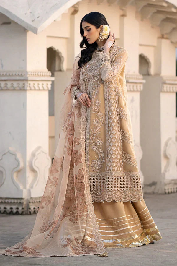 Ittehad | Dilruba Wedding Formals | ESDR78-SUT-BGE - House Of Anaya
