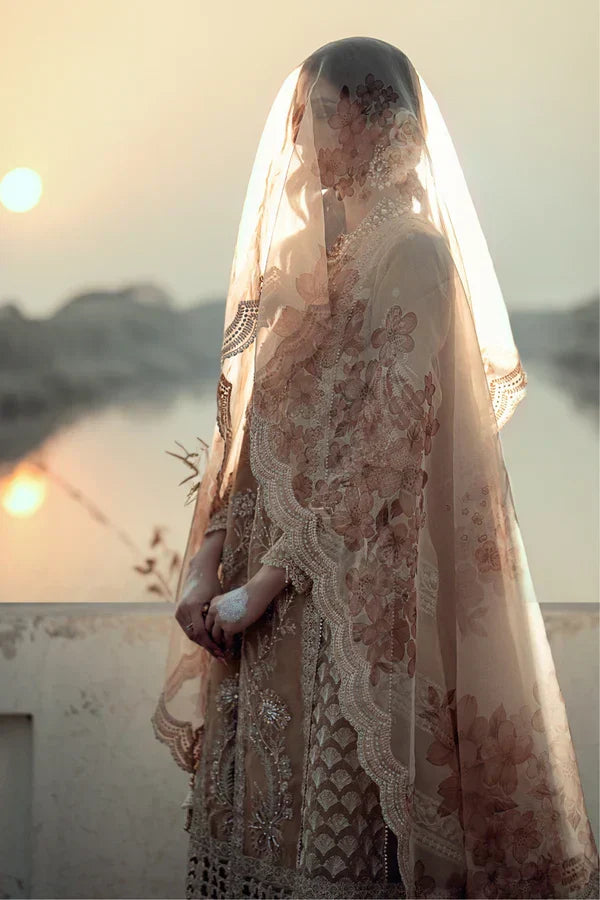 Ittehad | Dilruba Wedding Formals | ESDR78-SUT-BGE - House Of Anaya