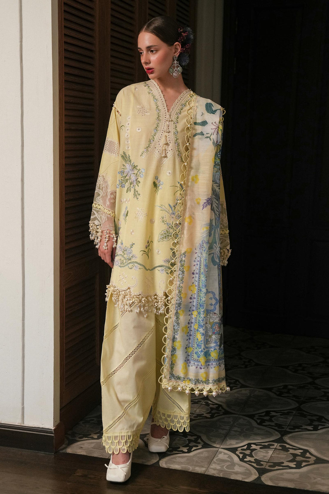 Sana Safinaz | Luxury Lawn 25 | L251-010A-3DI