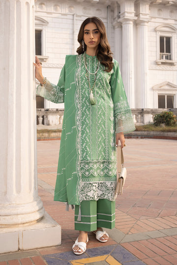 LSM | Spring Embroidered 24 | A-2 - House of Zarish