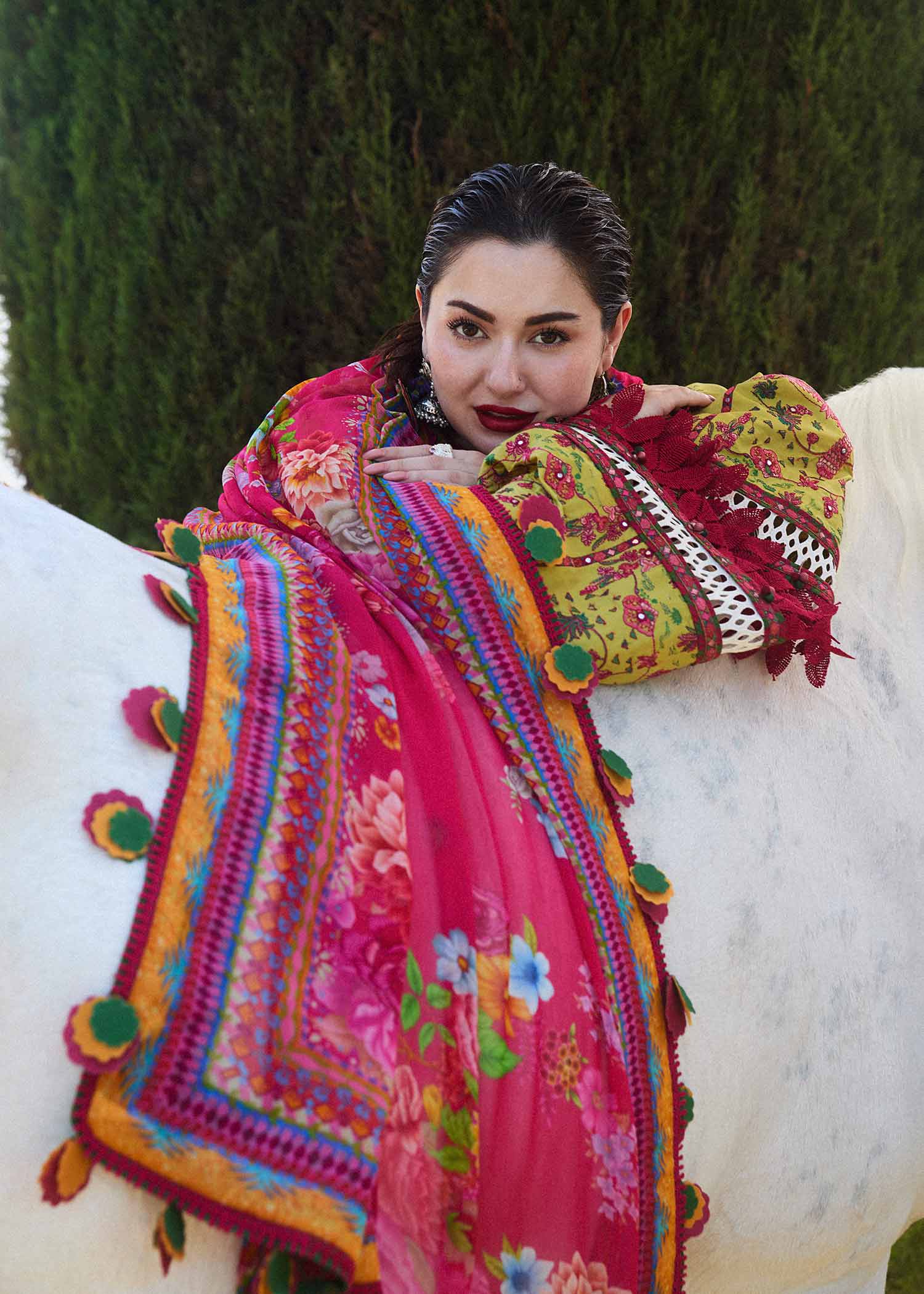 Hussain Rehar | SS Lawn 24 | Zest - House Of Anaya