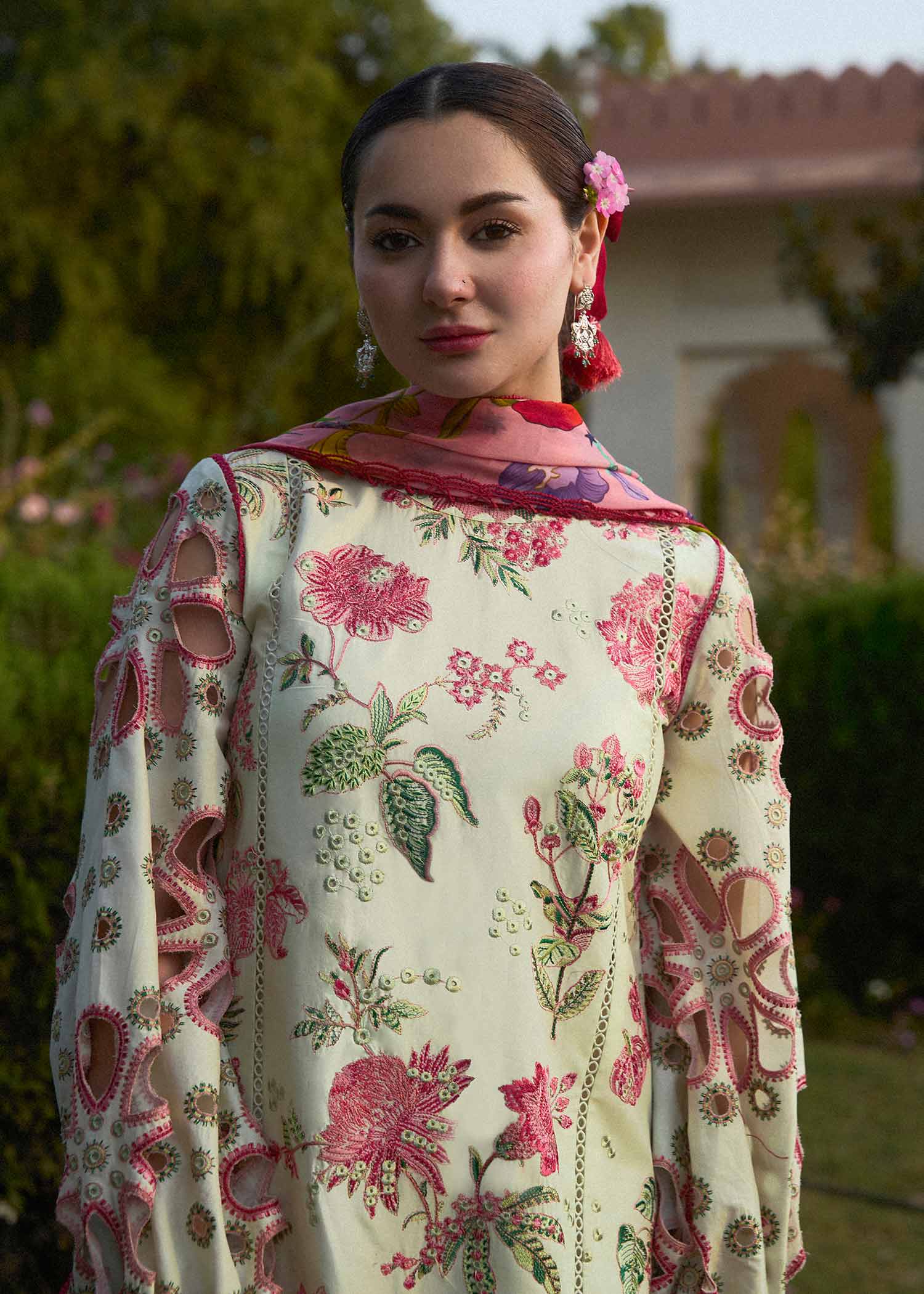 Hussain Rehar | SS Lawn 24 | Gleam - House Of Anaya