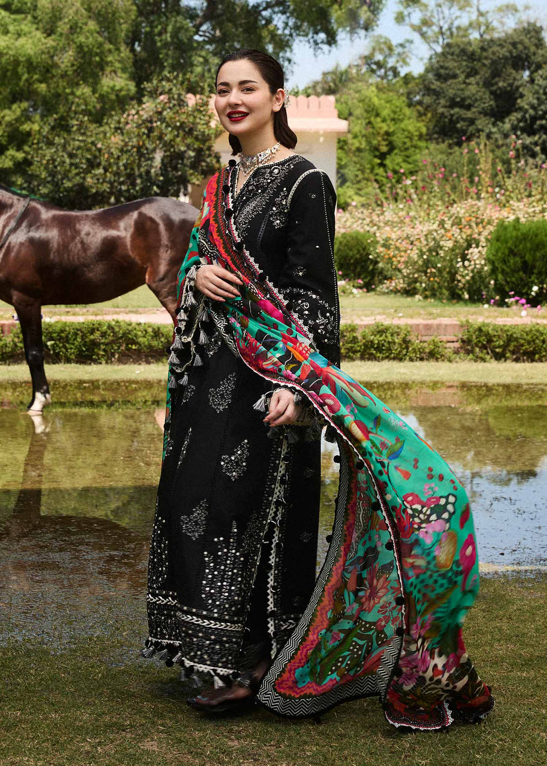 Hussain Rehar | SS Lawn 24 | Rave - House Of Anaya