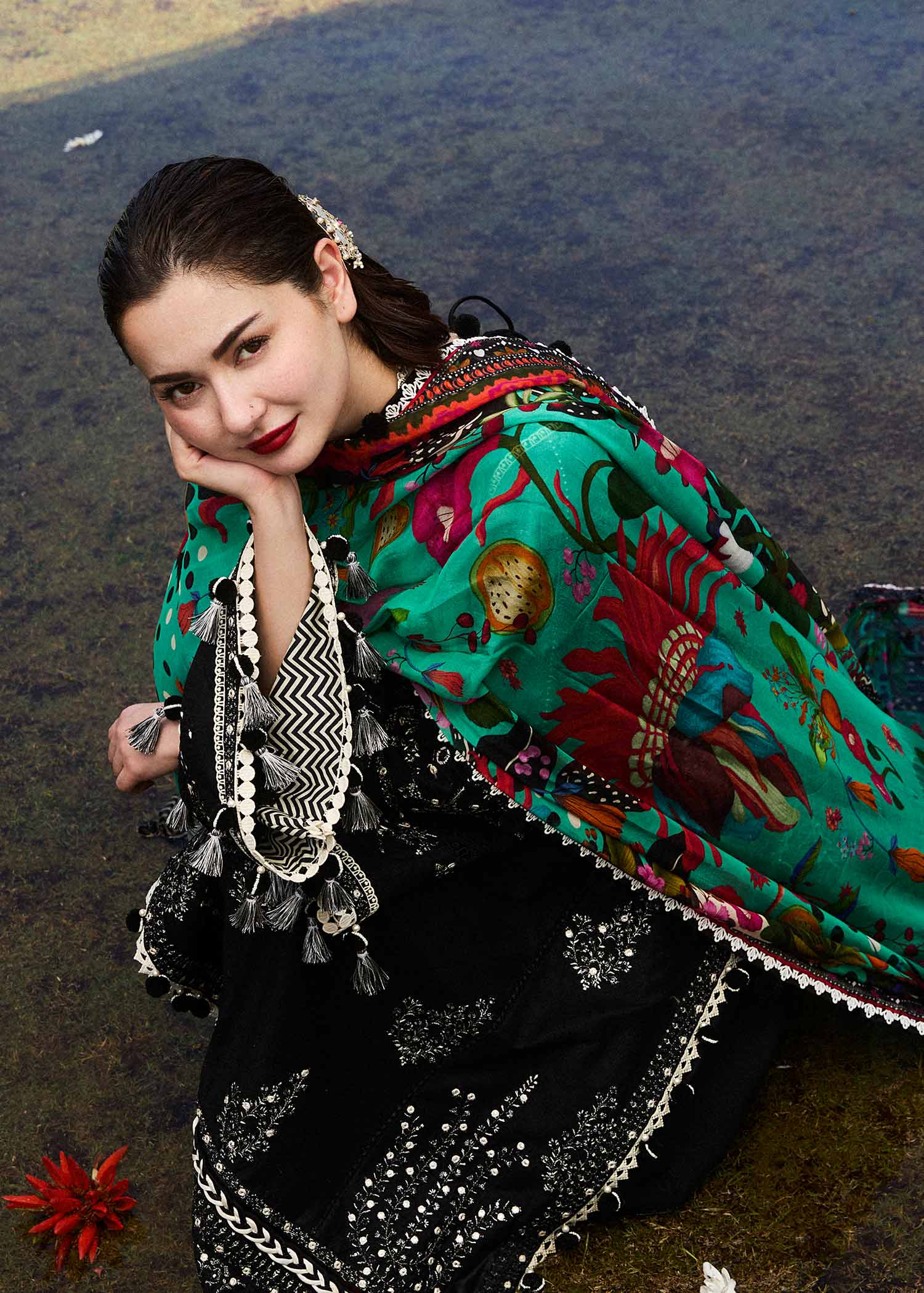 Hussain Rehar | SS Lawn 24 | Rave - House Of Anaya