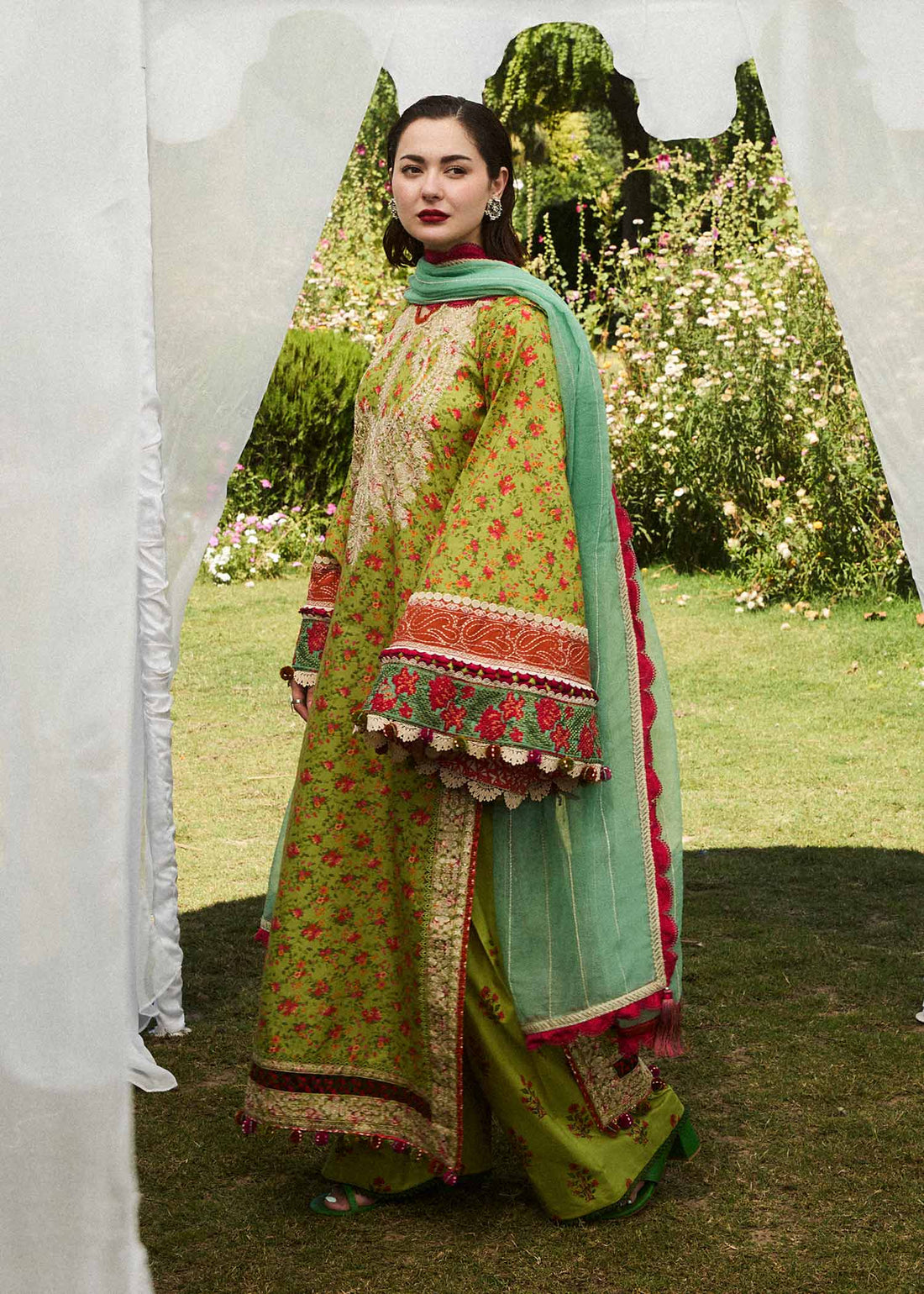 Hussain Rehar | SS Lawn 24 | Shein - House Of Anaya