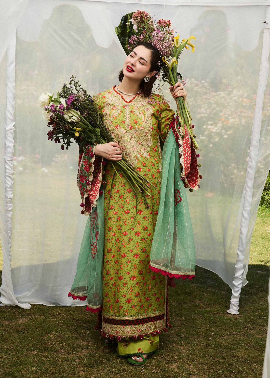 Hussain Rehar | SS Lawn 24 | Shein - House Of Anaya