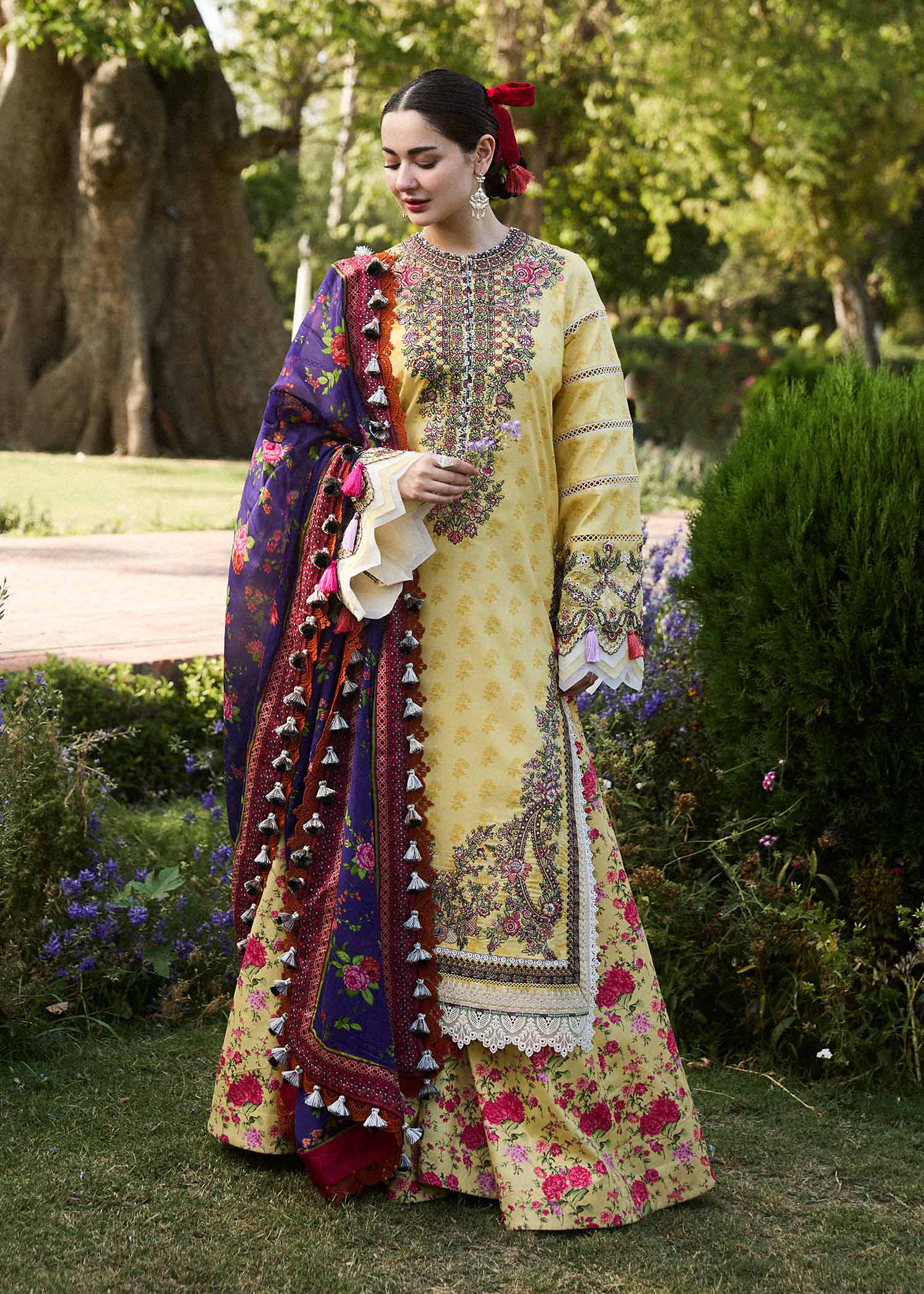 Hussain Rehar | SS Lawn 24 | Opal - House Of Anaya