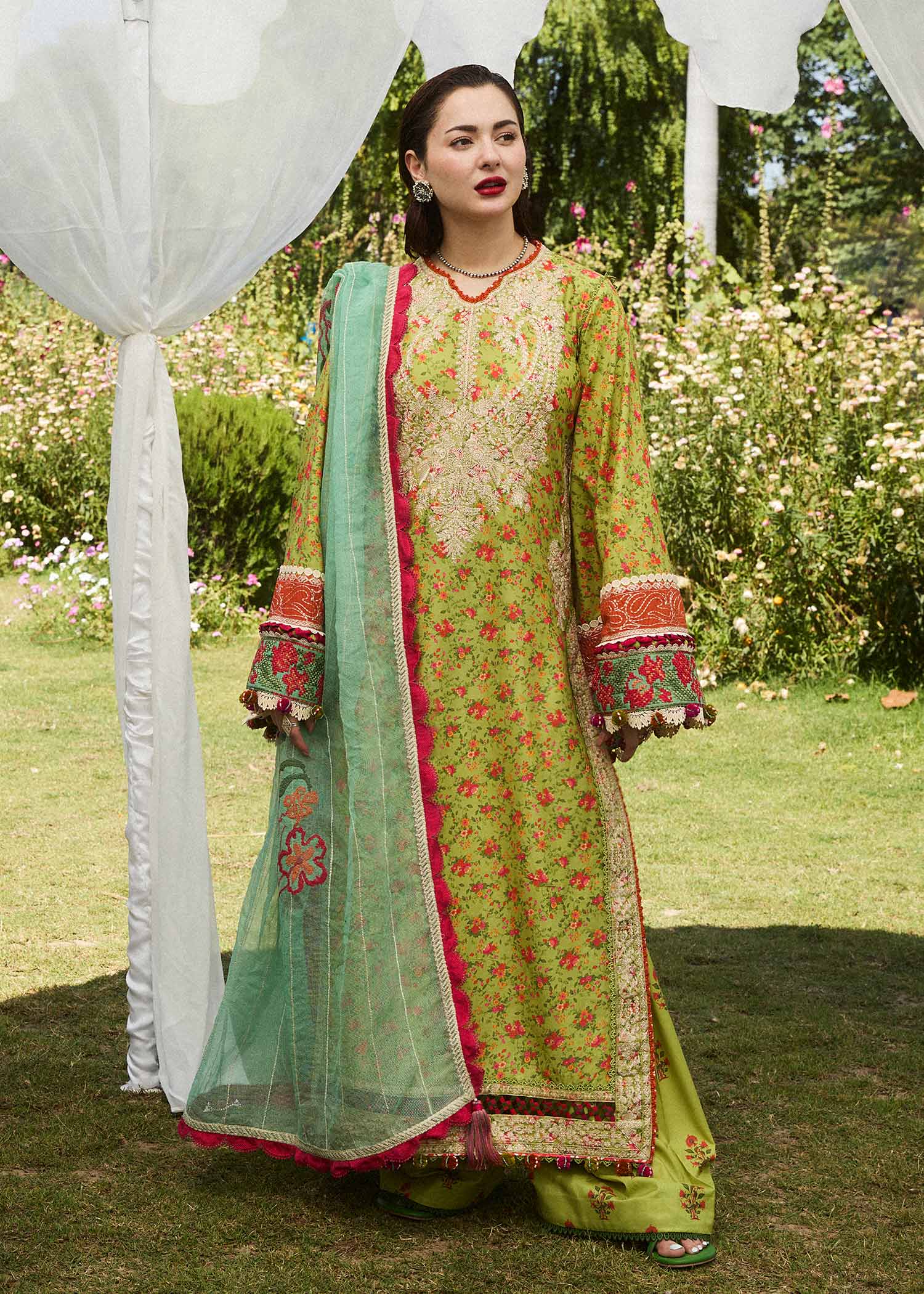 Hussain Rehar | SS Lawn 24 | Shein - House Of Anaya