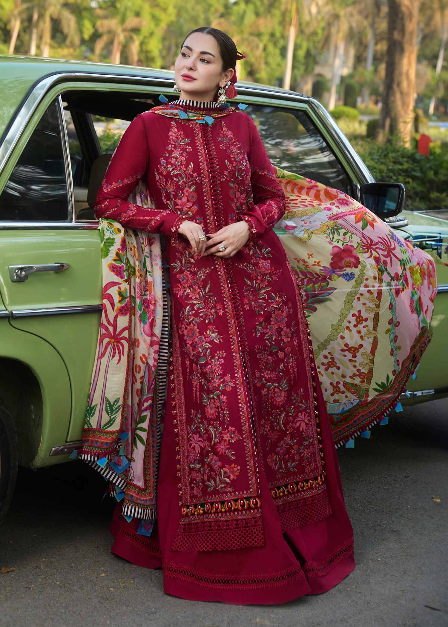 Hussain Rehar | SS Lawn 24 | Bloom - House Of Anaya