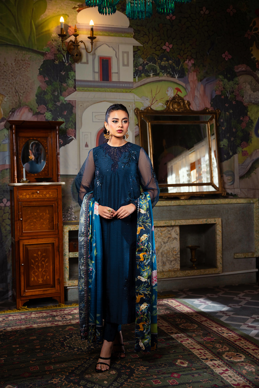 Saira Rizwan | Dahini Silk Pret | SIAN -SRLP03-25 - House Of Anaya