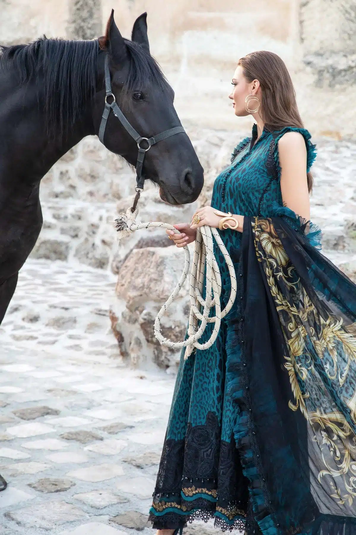 Maria B | M Prints Winter 23 | MPT-2010-B - House Of Anaya