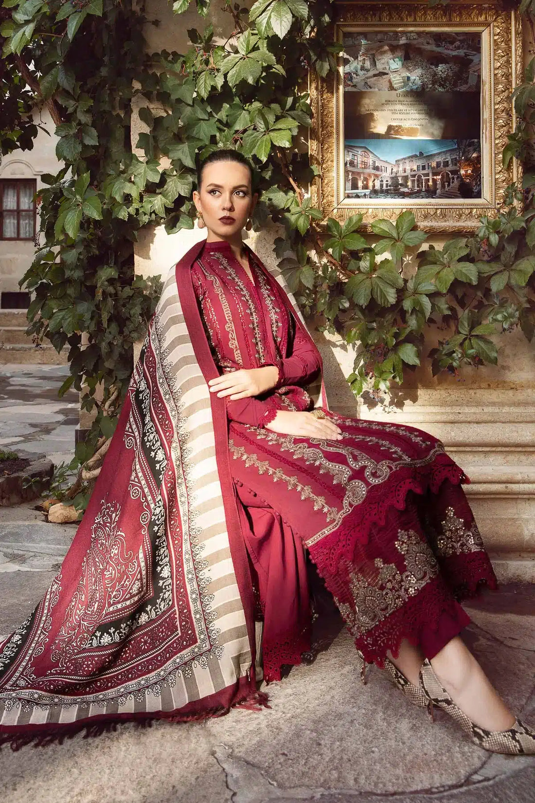 Maria B | M Prints Winter 23 | MPT-2002-A - House Of Anaya