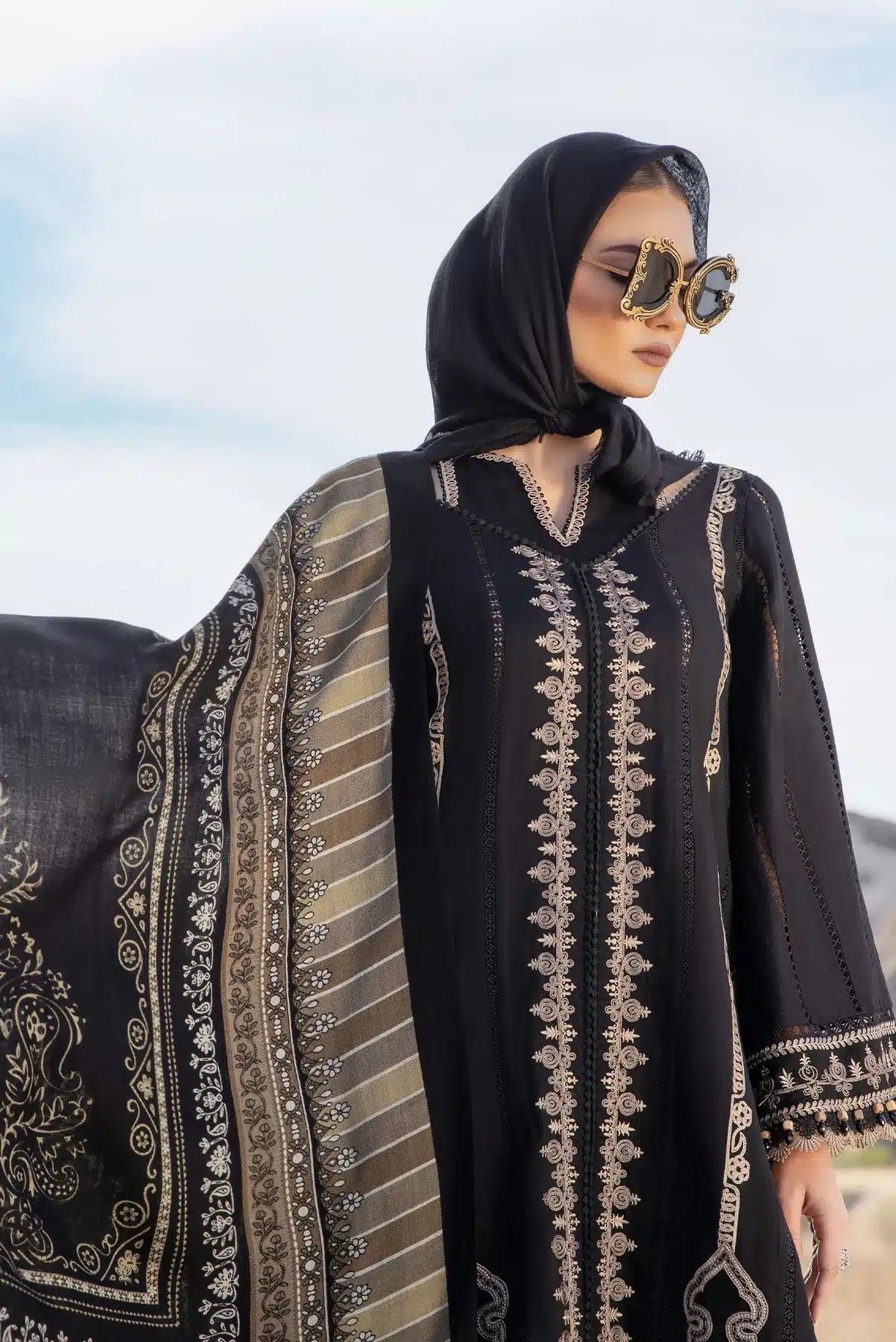 Maria B | M Prints Winter 23 | MPT-2002-B - House Of Anaya
