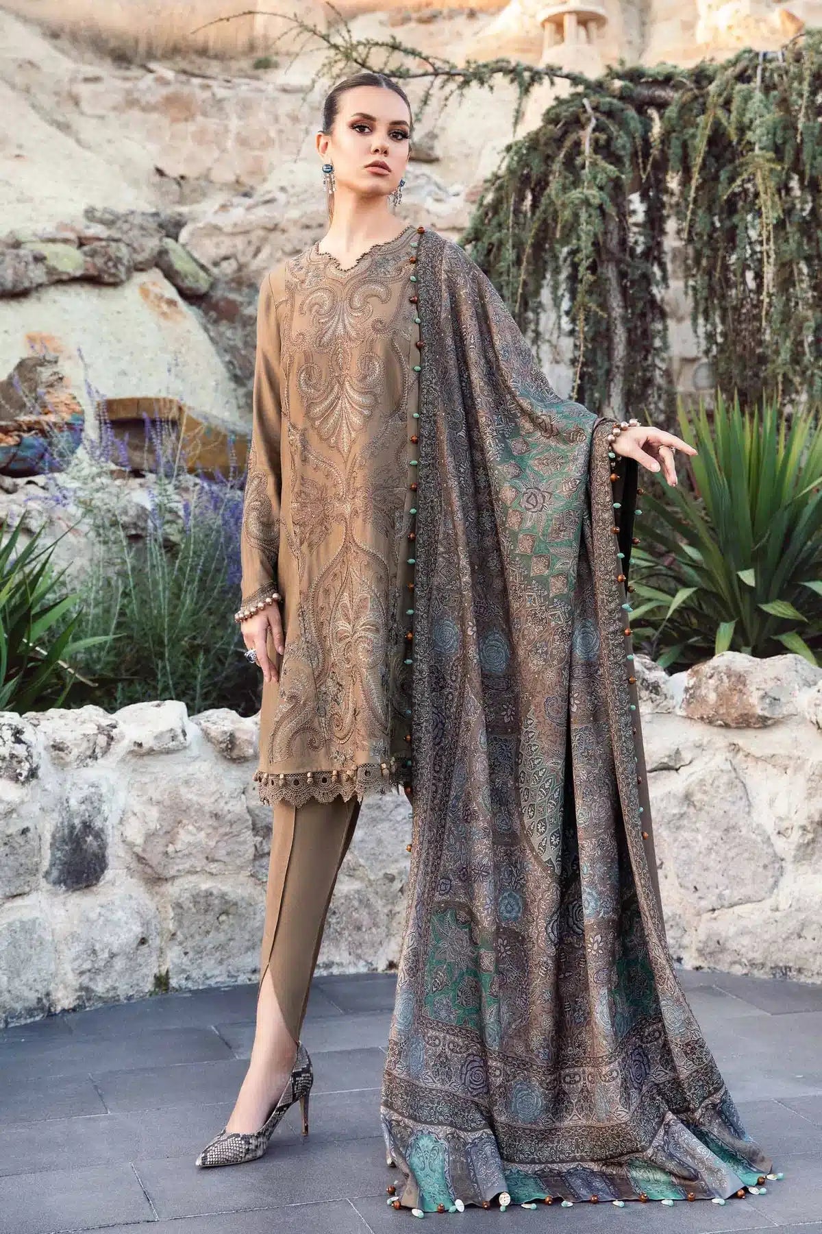 Maria B | M Prints Winter 23 | MPT-2003-A - House Of Anaya