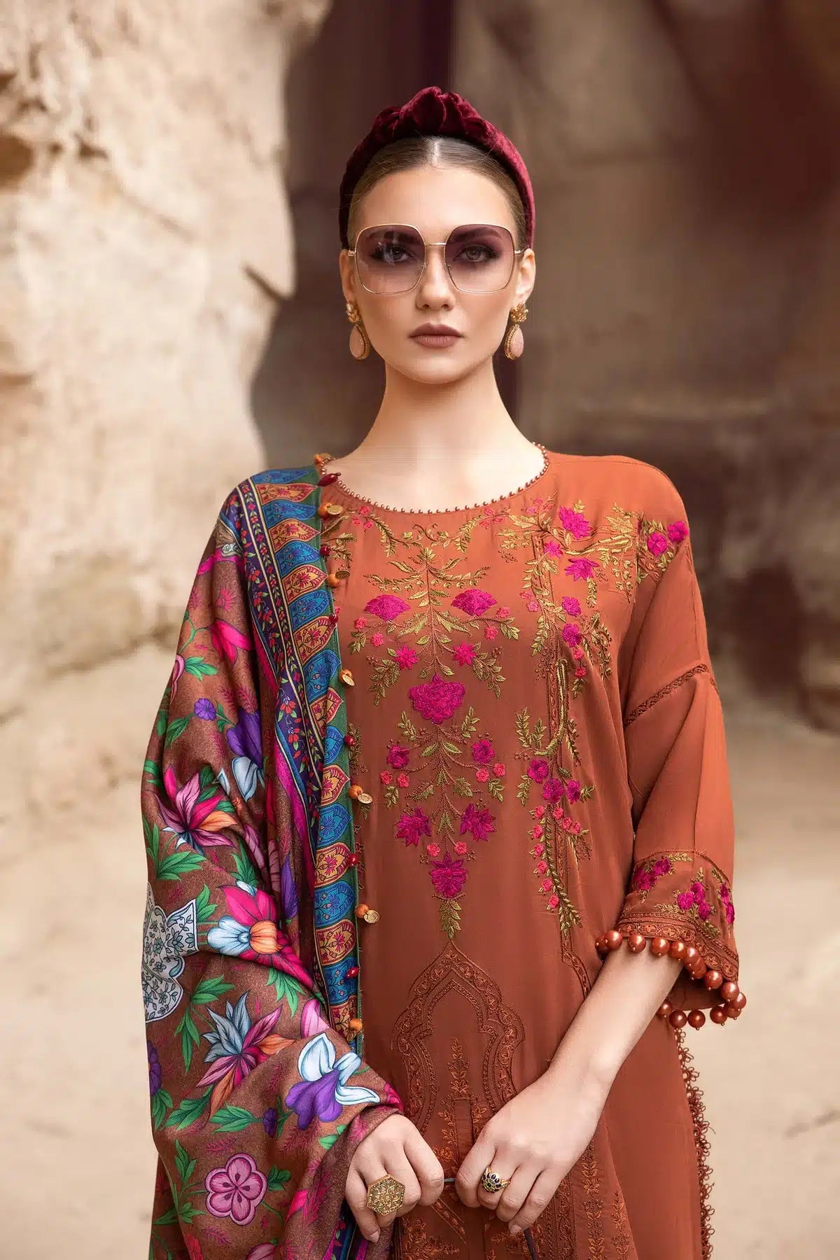 Maria B | M Prints Winter 23 | MPT-2004-A - House Of Anaya
