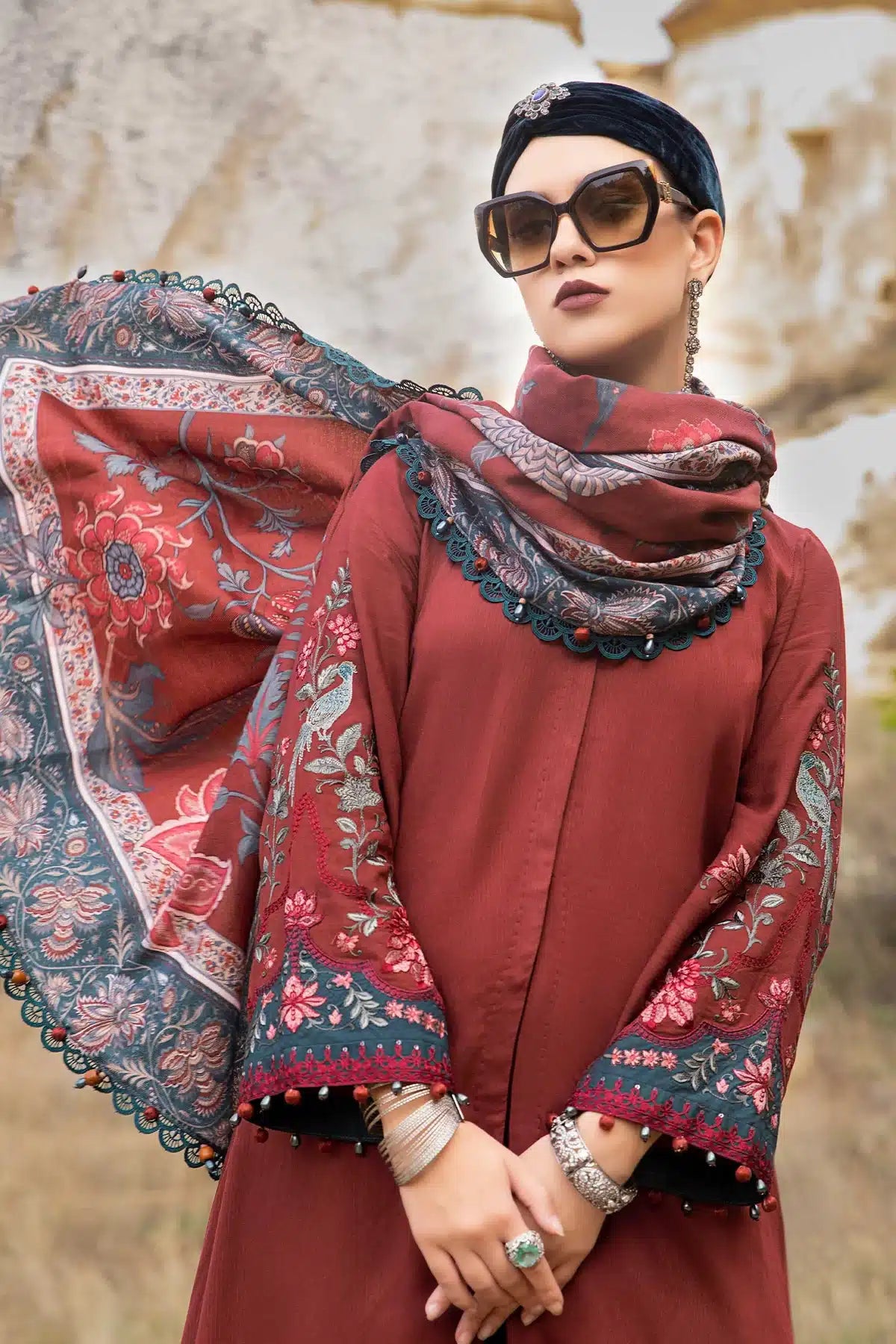 Maria B | M Prints Winter 23 | MPT-2005-A - House Of Anaya