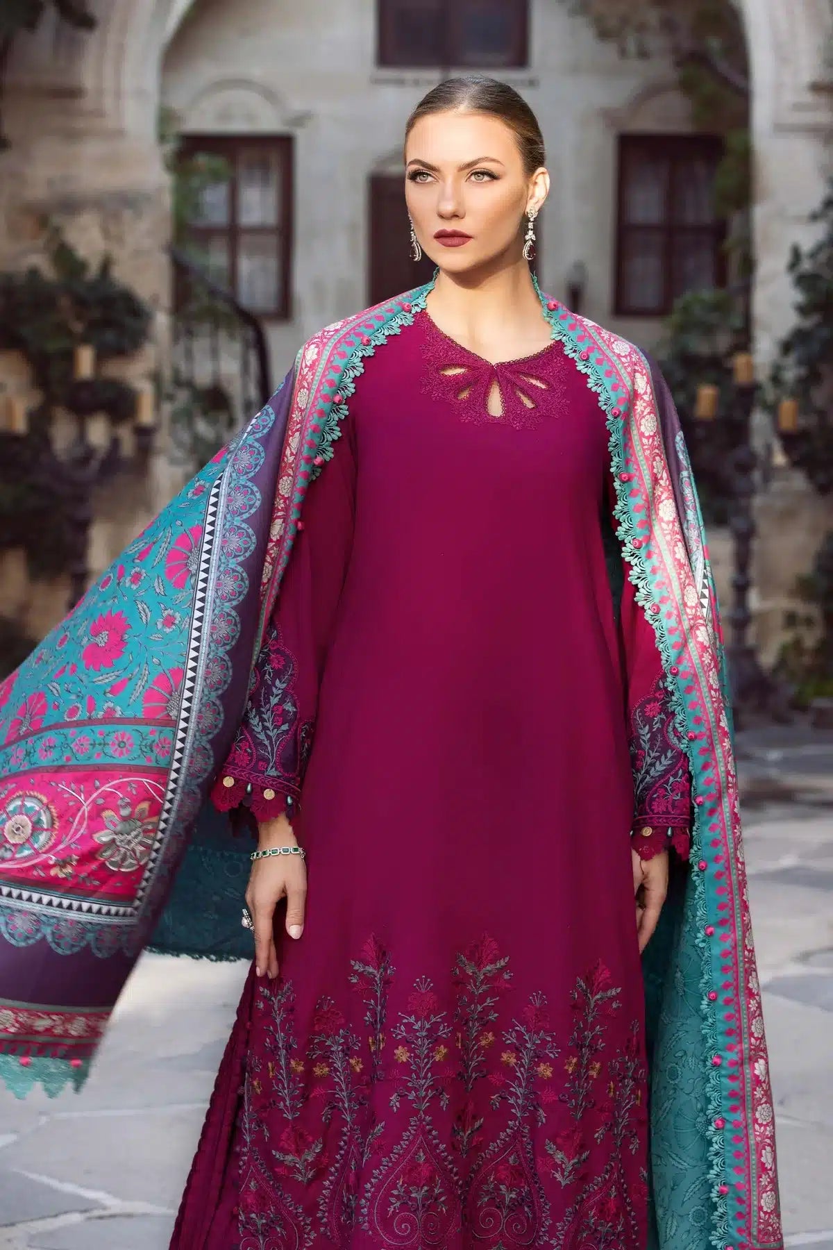 Maria B | M Prints Winter 23 | MPT-2006-B - House Of Anaya