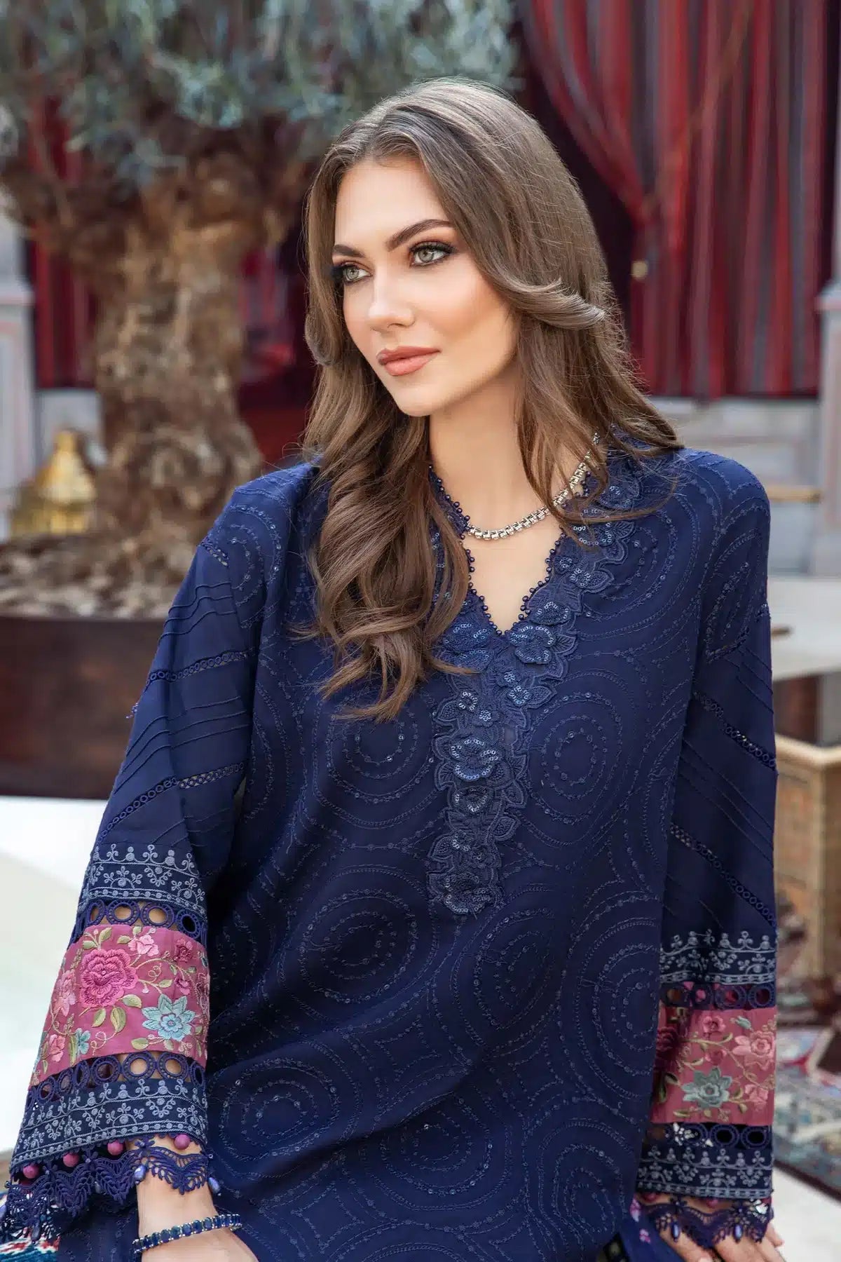 Maria B | M Prints Winter 23 | MPT-2001-B - House Of Anaya
