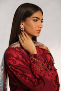 Sana Safinaz | Muzlin Summer 24 | 008B-CK - House Of Anaya