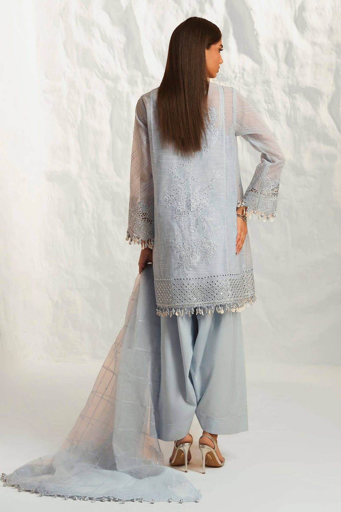 Sana Safinaz | Muzlin Summer 24 | 020A-CV - House Of Anaya