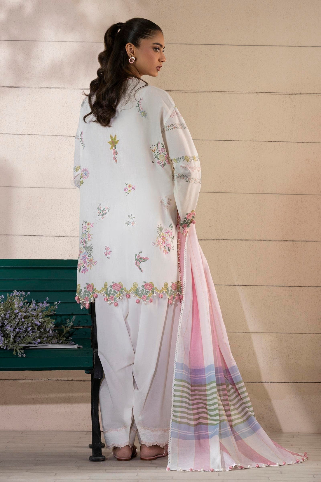 Sana Safinaz | Muzlin Spring 25 | M251-001A-3DG - House Of Anaya