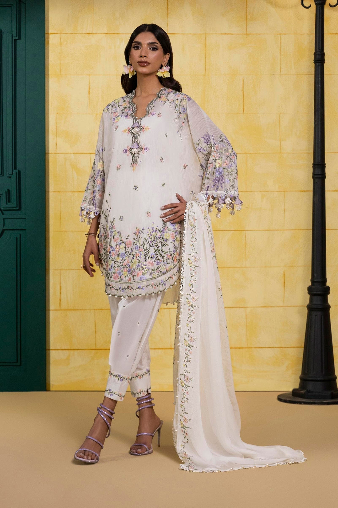 Sana Safinaz | Muzlin Spring 25 | M251-003A-3CJ - House Of Anaya