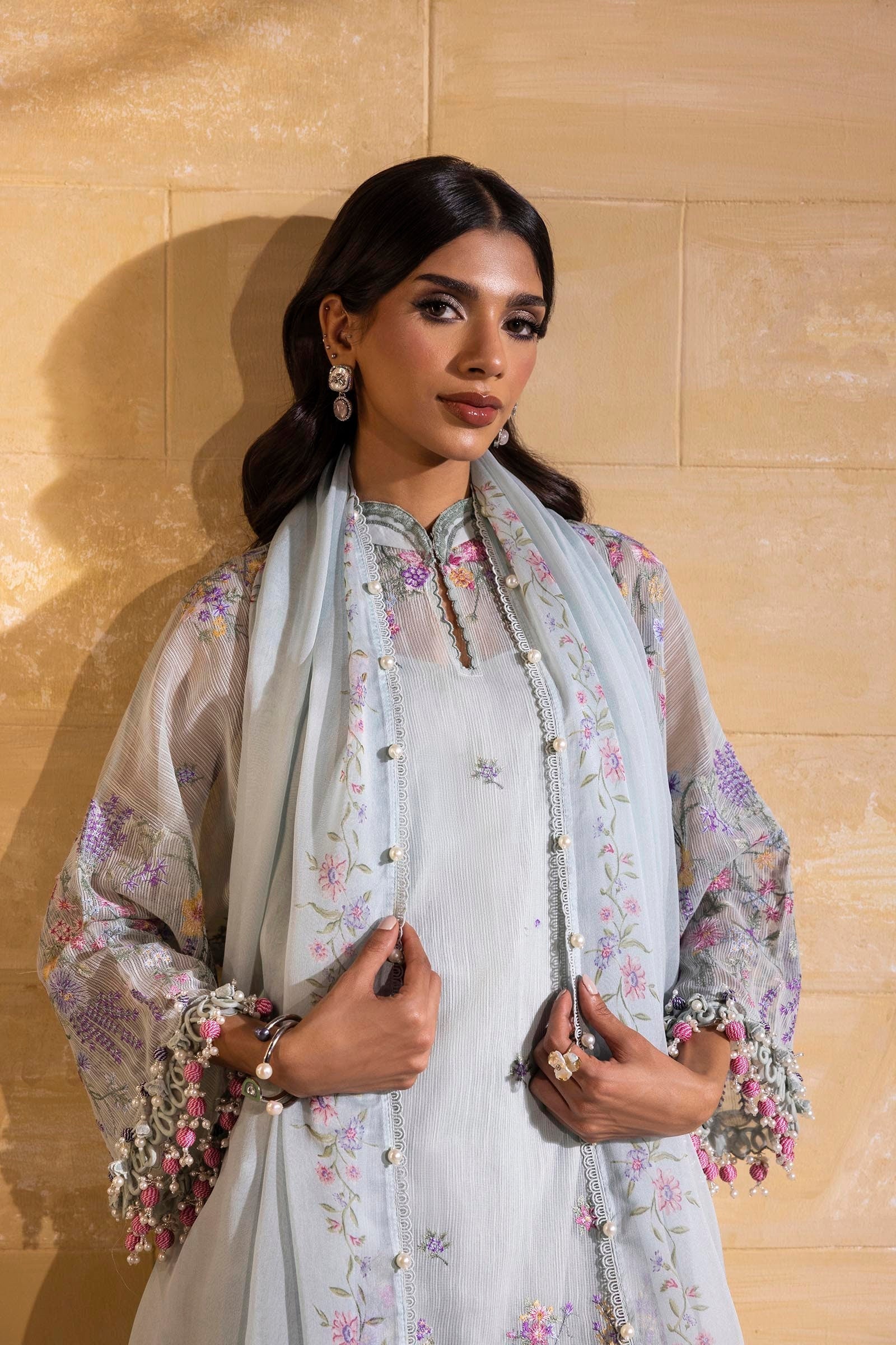 Sana Safinaz | Muzlin Spring 25 | M251-003B-3CJ - House Of Anaya