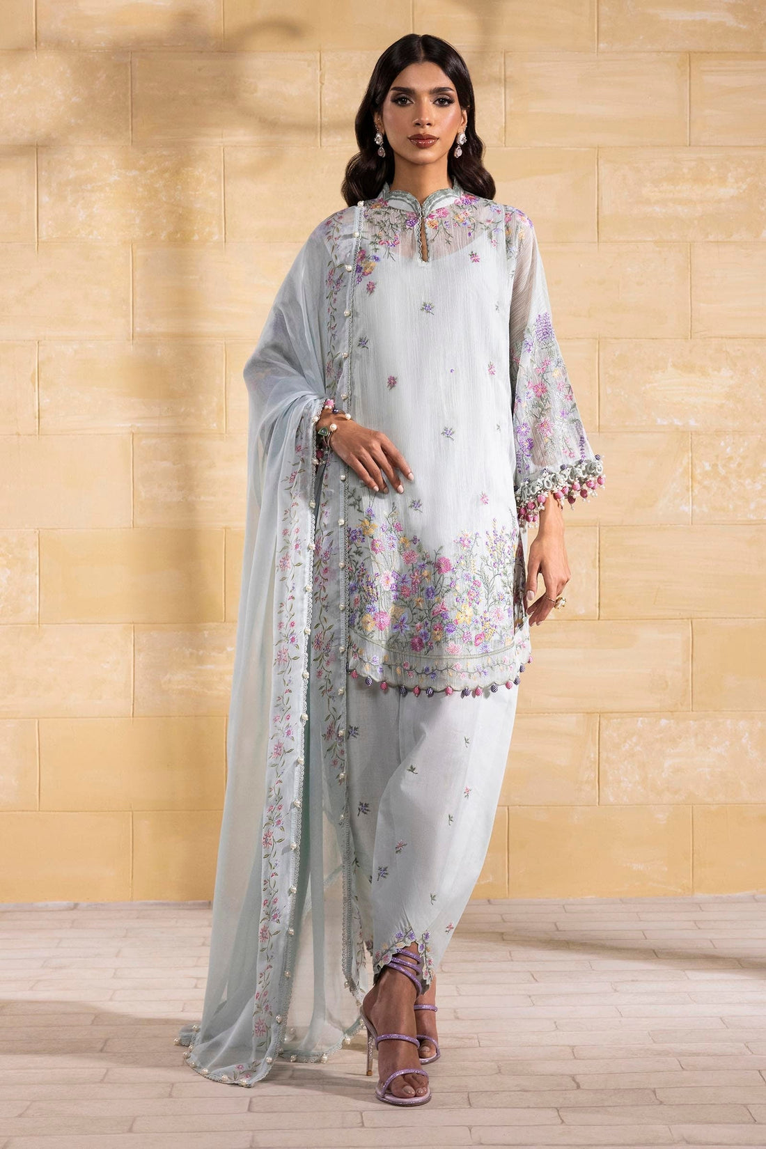 Sana Safinaz | Muzlin Spring 25 | M251-003B-3CJ - House Of Anaya