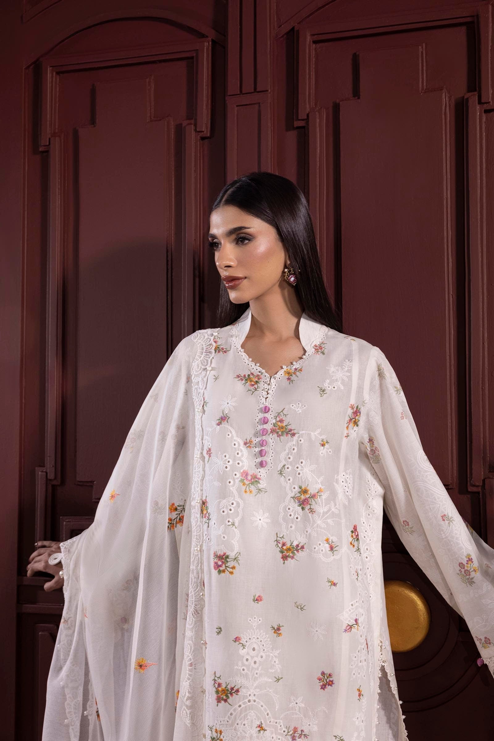 Sana Safinaz | Muzlin Spring 25 | M251-004A-3CT - House Of Anaya