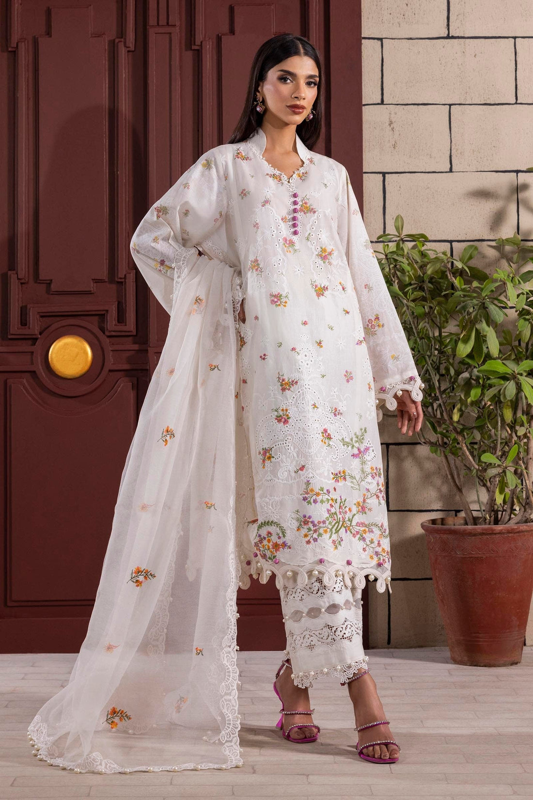 Sana Safinaz | Muzlin Spring 25 | M251-004A-3CT - House Of Anaya