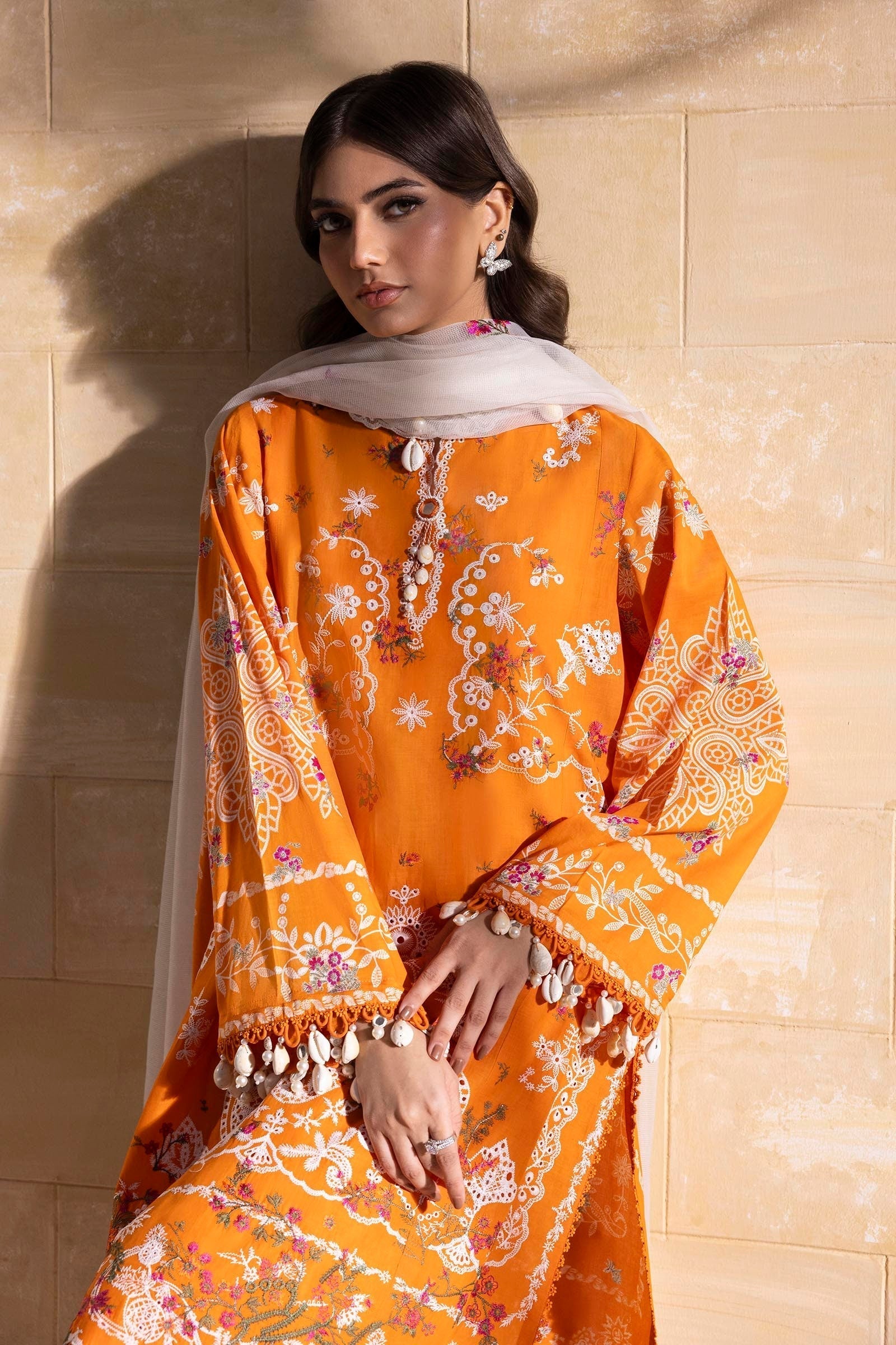 Sana Safinaz | Muzlin Spring 25 | M251-004B-3CT - House Of Anaya