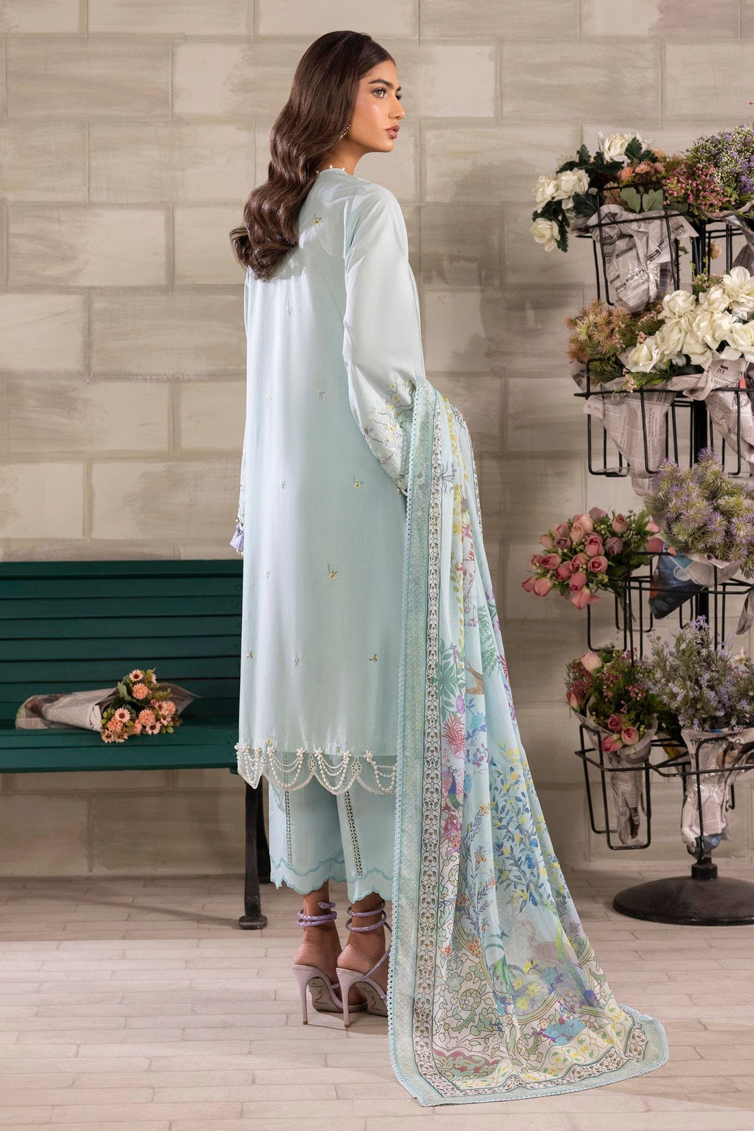 Sana Safinaz | Muzlin Spring 25 | M251-005A-3CL - House Of Anaya