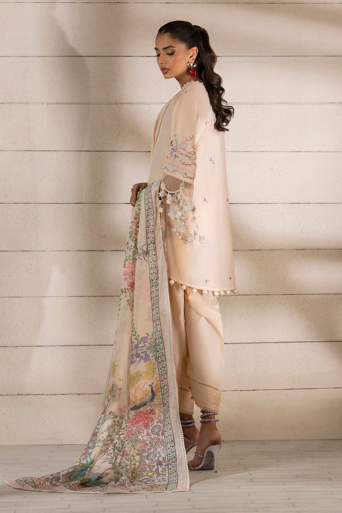 Sana Safinaz | Muzlin Spring 25 | M251-005B-3CL - House Of Anaya