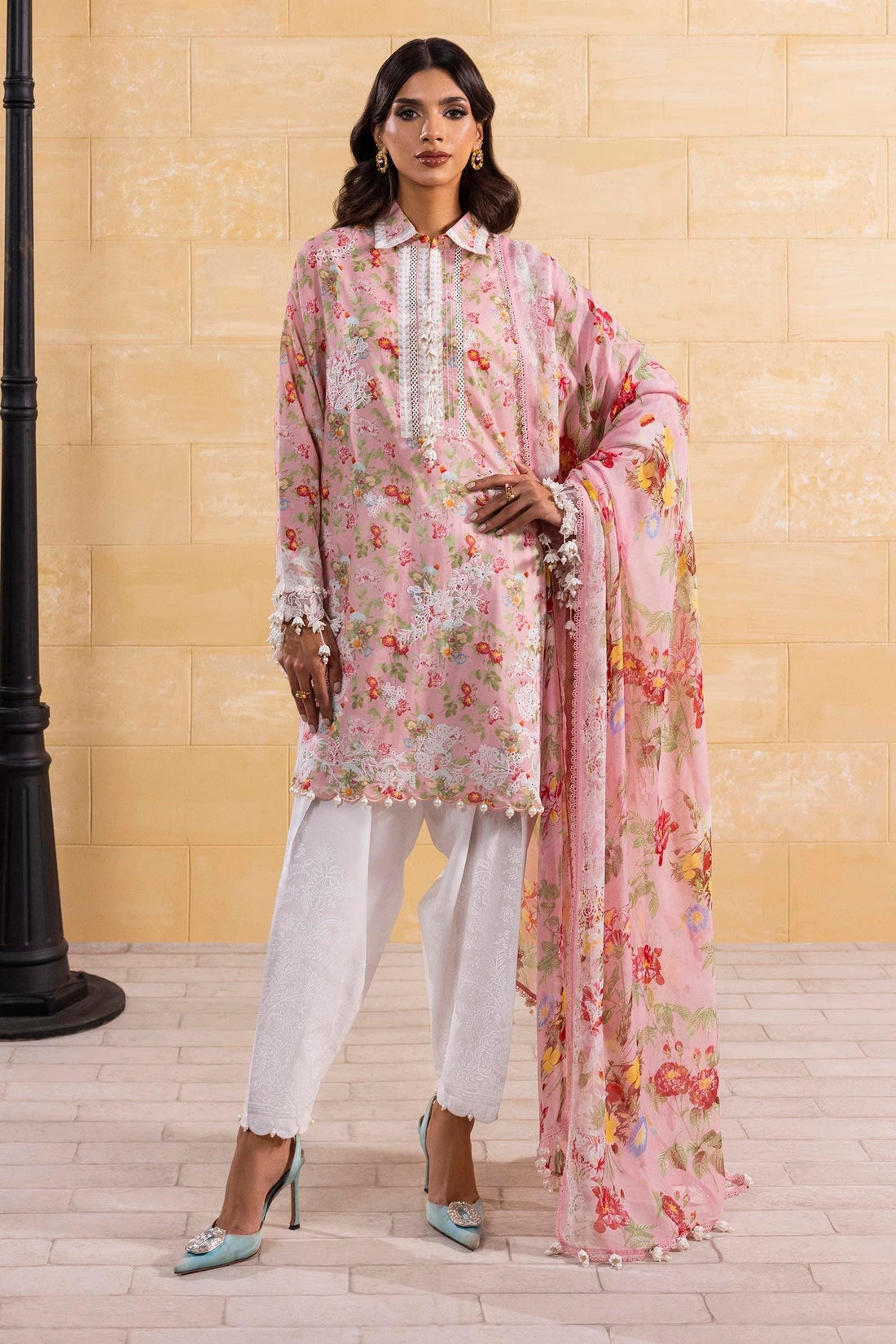 Sana Safinaz | Muzlin Spring 25 | M251-007A-3CI - House Of Anaya
