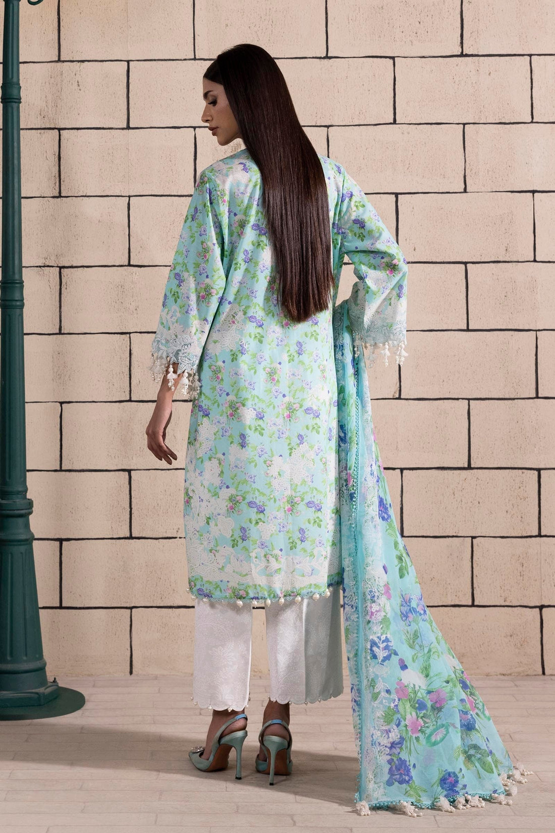 Sana Safinaz | Muzlin Spring 25 | M251-007B-3CI - House Of Anaya