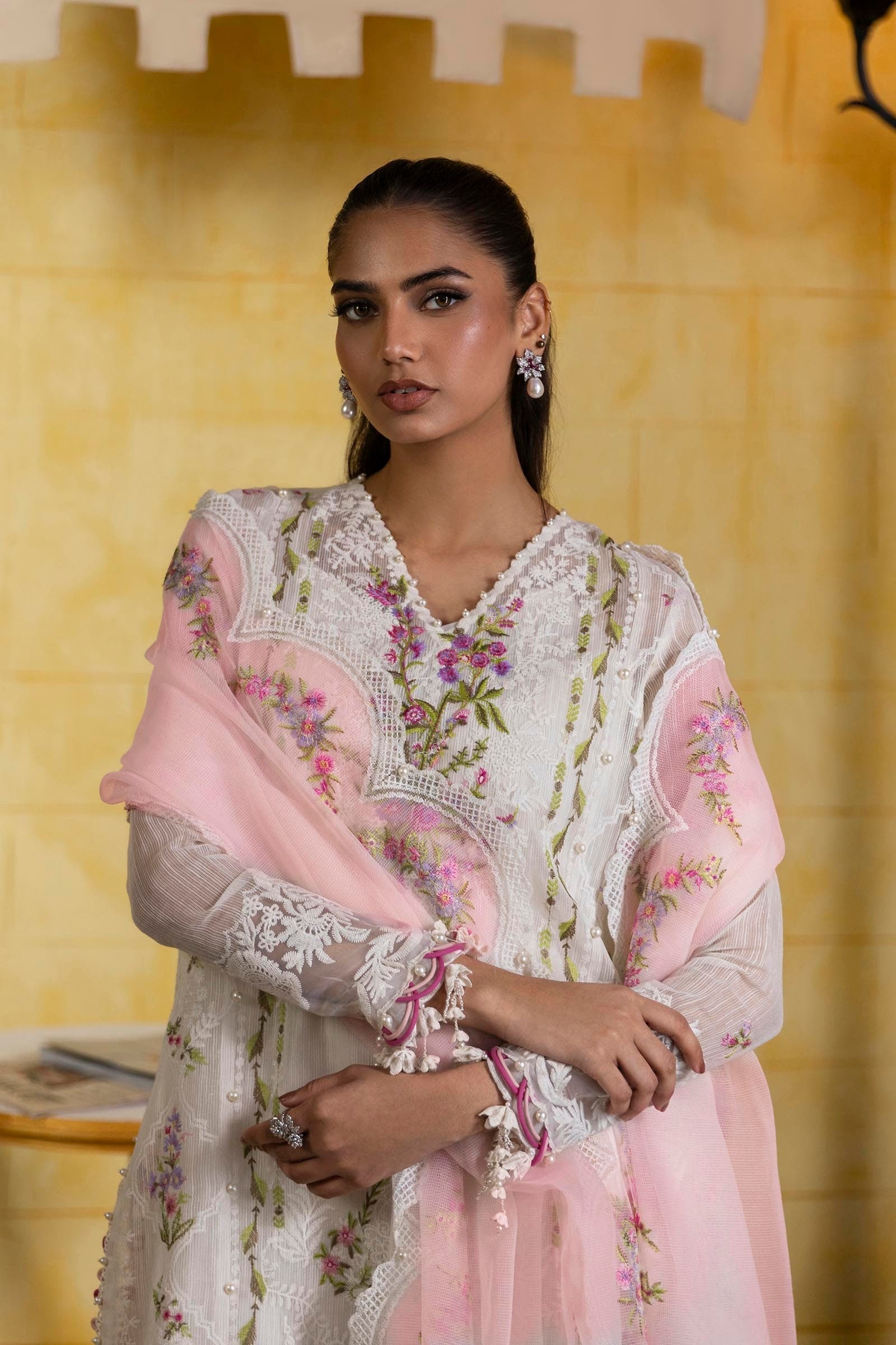 Sana Safinaz | Muzlin Spring 25 | M251-009A-3CT - House Of Anaya