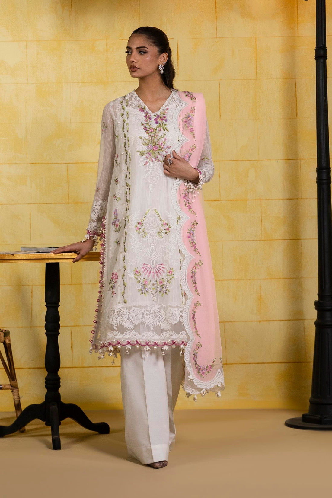 Sana Safinaz | Muzlin Spring 25 | M251-009A-3CT - House Of Anaya
