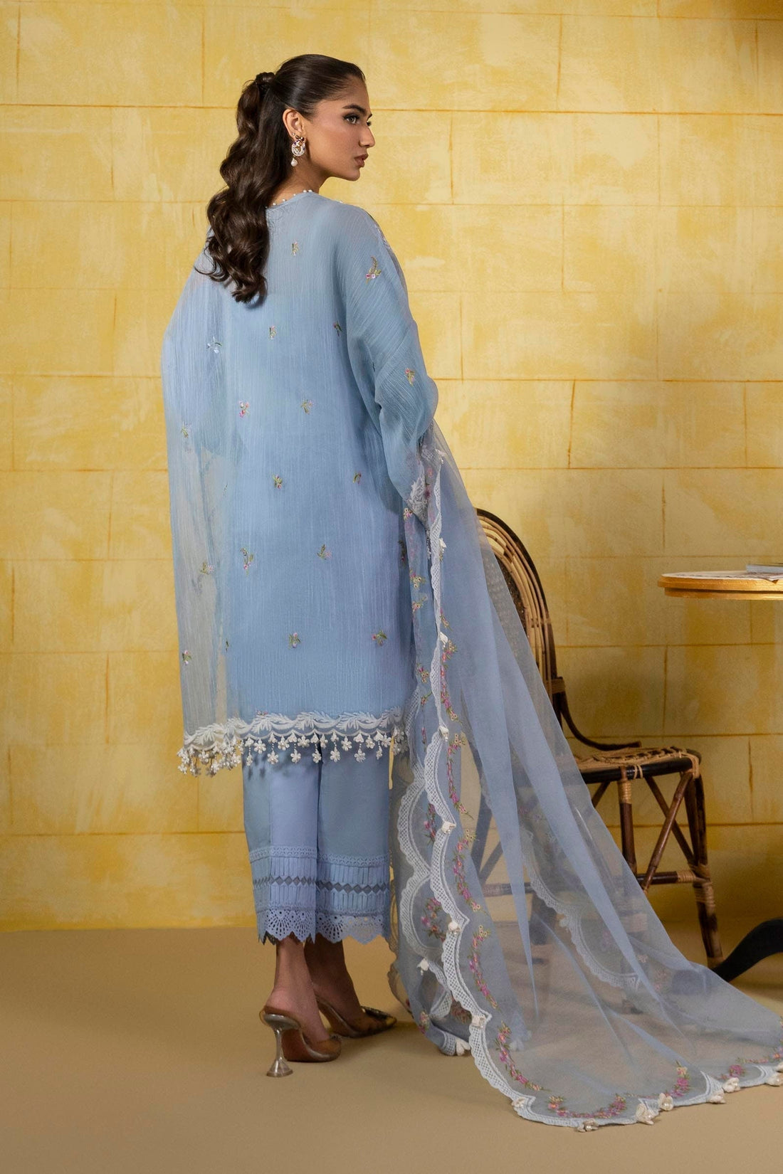 Sana Safinaz | Muzlin Spring 25 | M251-009B-3CT - House Of Anaya