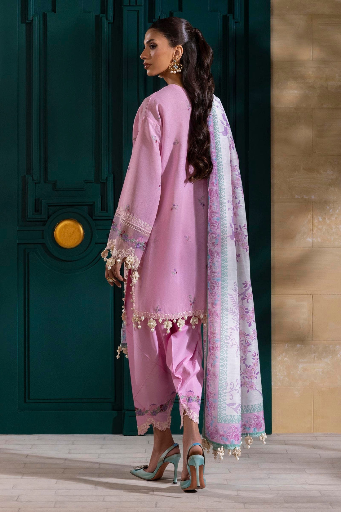 Sana Safinaz | Muzlin Spring 25 | M251-011A-3CV - House Of Anaya