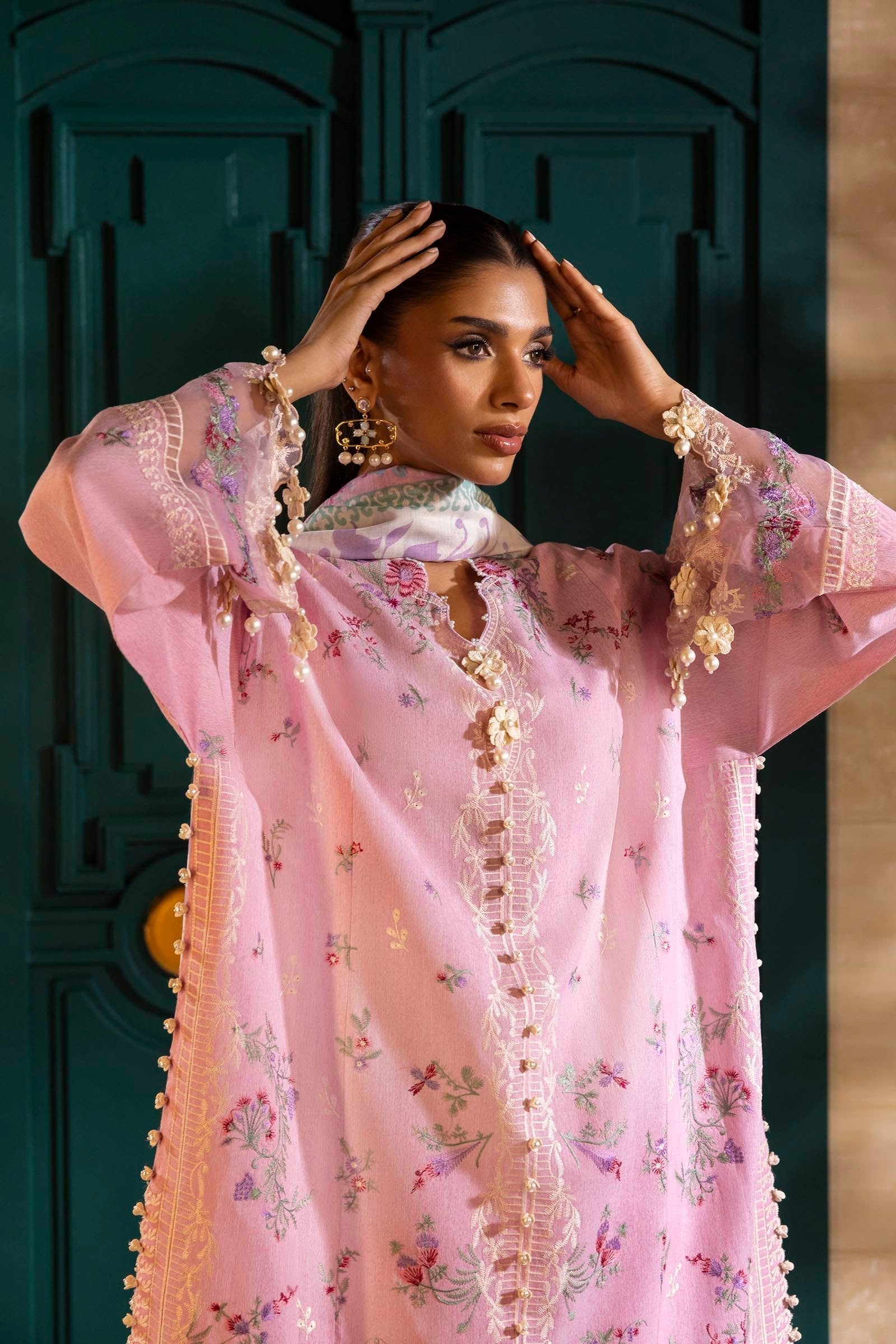 Sana Safinaz | Muzlin Spring 25 | M251-011A-3CV - House Of Anaya