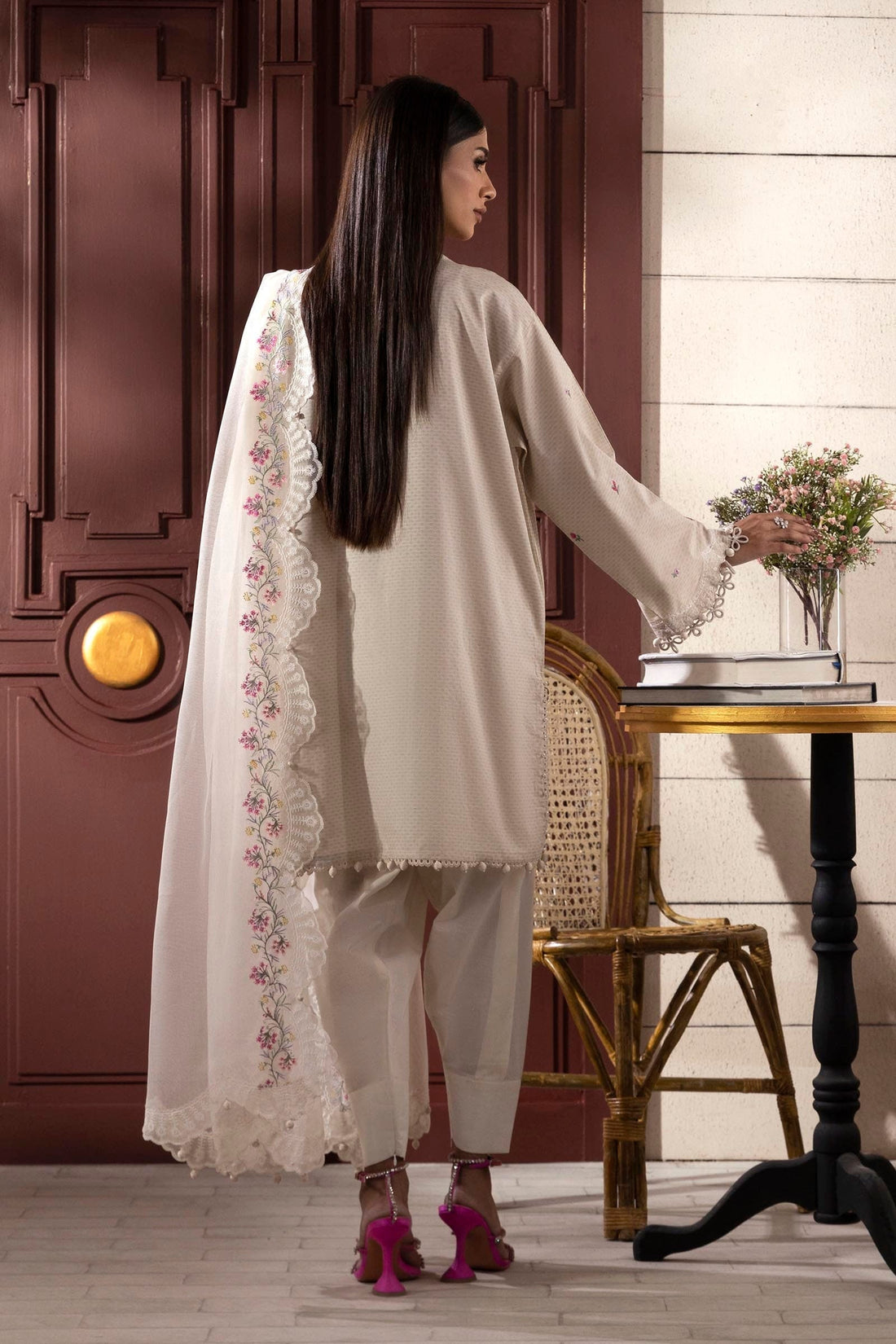 Sana Safinaz | Muzlin Spring 25 | M251-014A-3CT - House Of Anaya