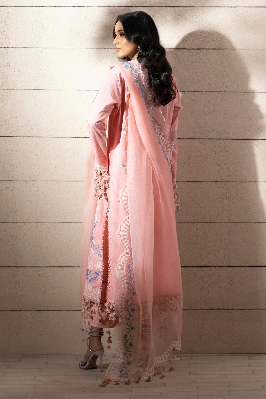 Sana Safinaz | Muzlin Spring 25 | M251-014B-3CT - House Of Anaya