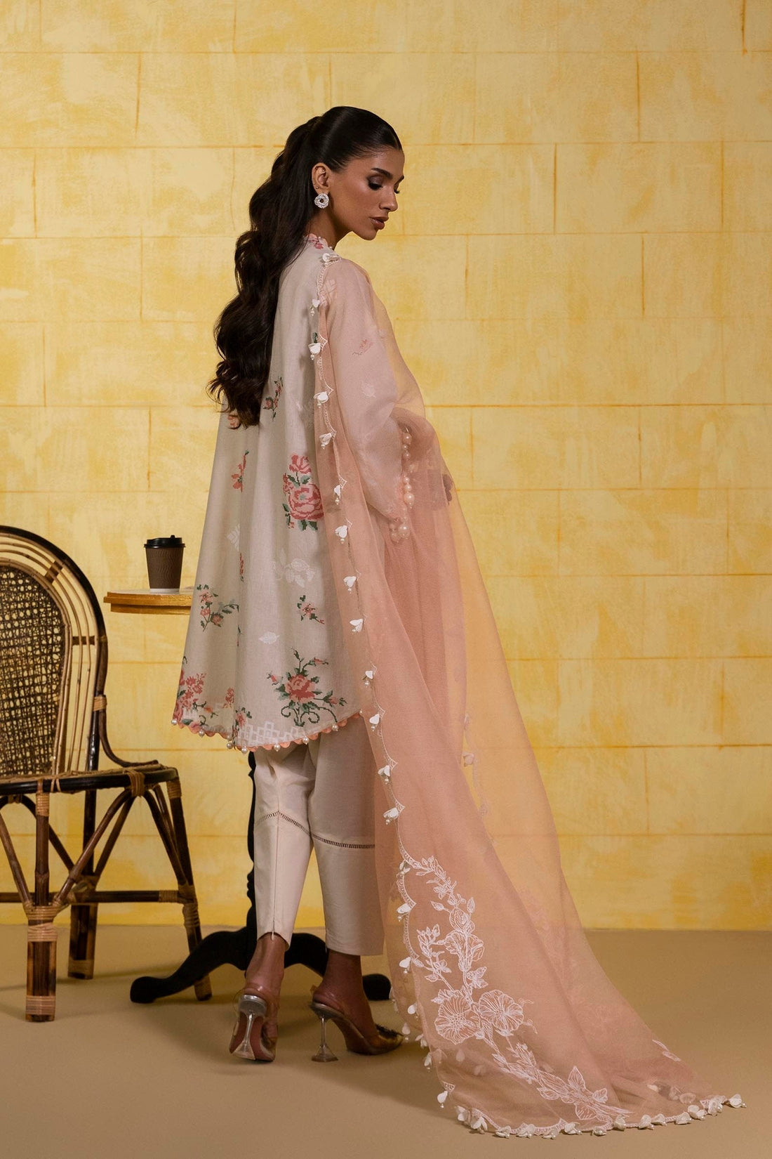 Sana Safinaz | Muzlin Spring 25 | M251-016A-3CT - House Of Anaya