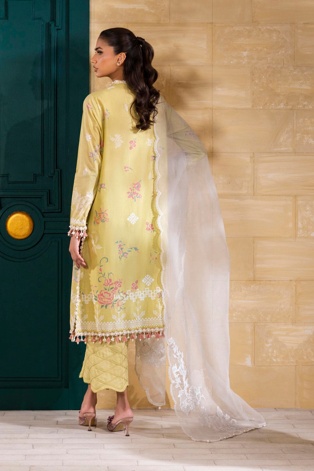 Sana Safinaz | Muzlin Spring 25 | M251-016B-3CT - House Of Anaya