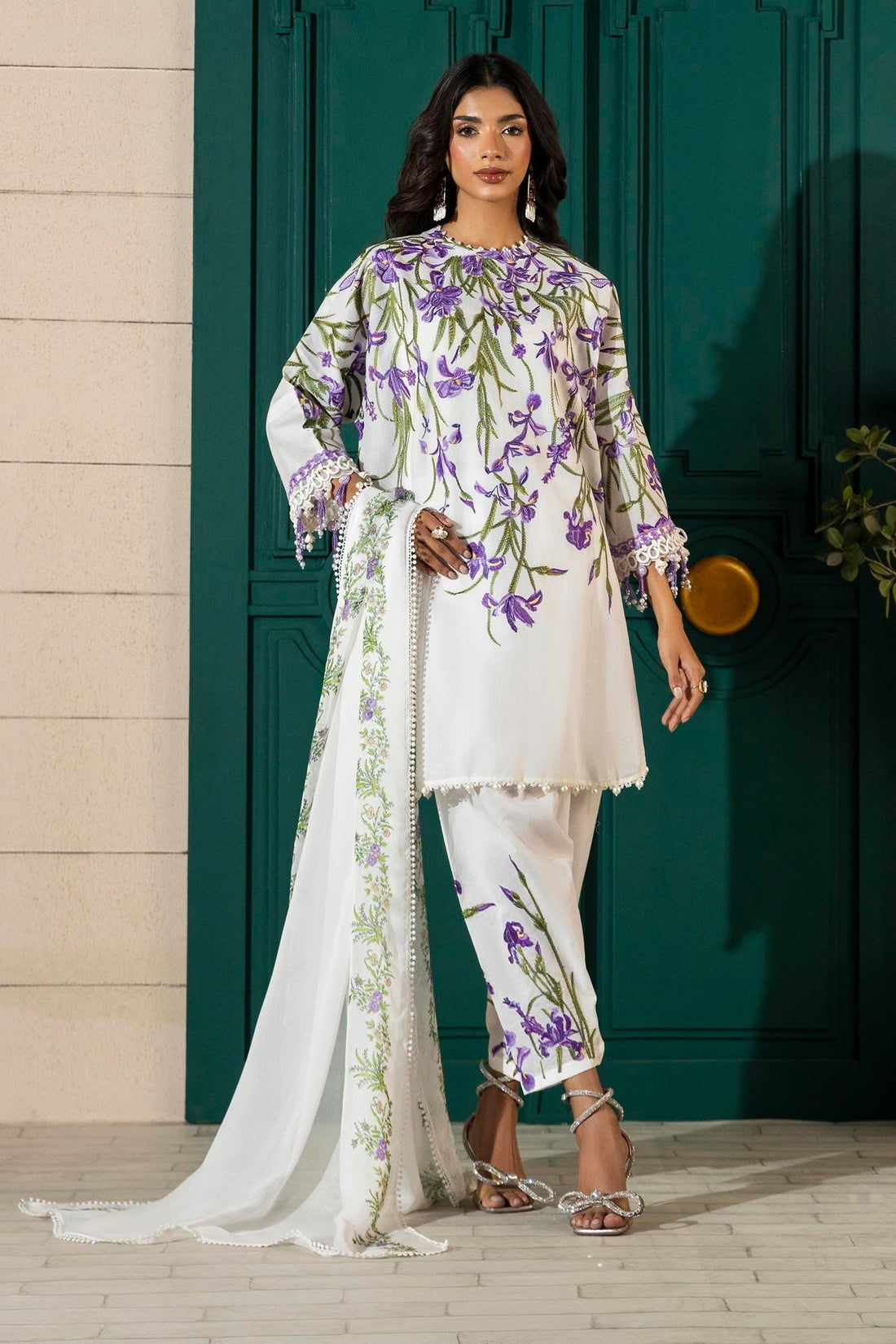 Sana Safinaz | Muzlin Spring 25 | M251-017A-3CJ - House Of Anaya